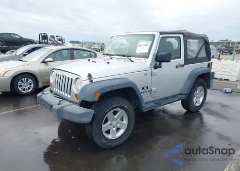 2009 Jeep Wrangler X из США, поврежденный, VIN 1J4FA24199L721476